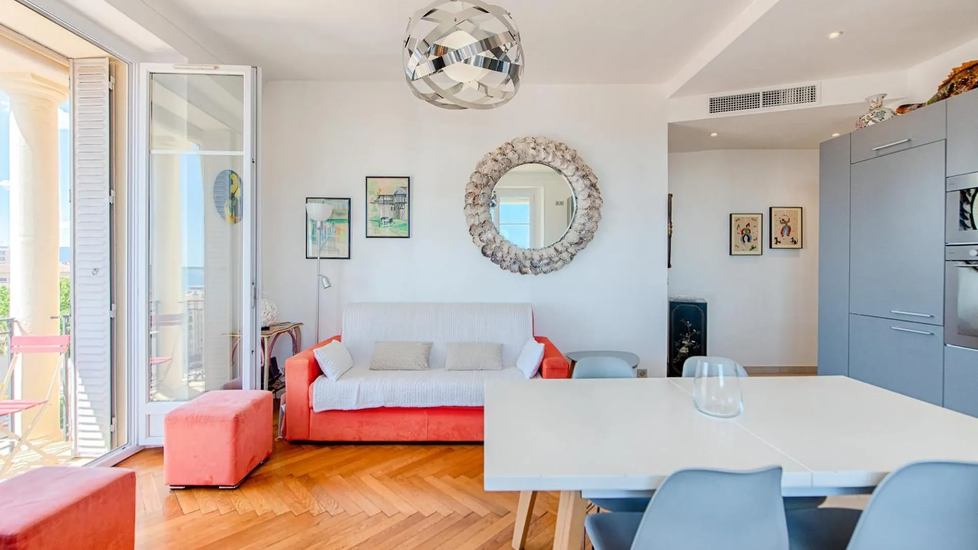 Apartment Le Sinatra Splendide Vue Mer Panoramique Et Balcon, Ideal Pour Des Sejours De Loisirs Ou Business Cannes